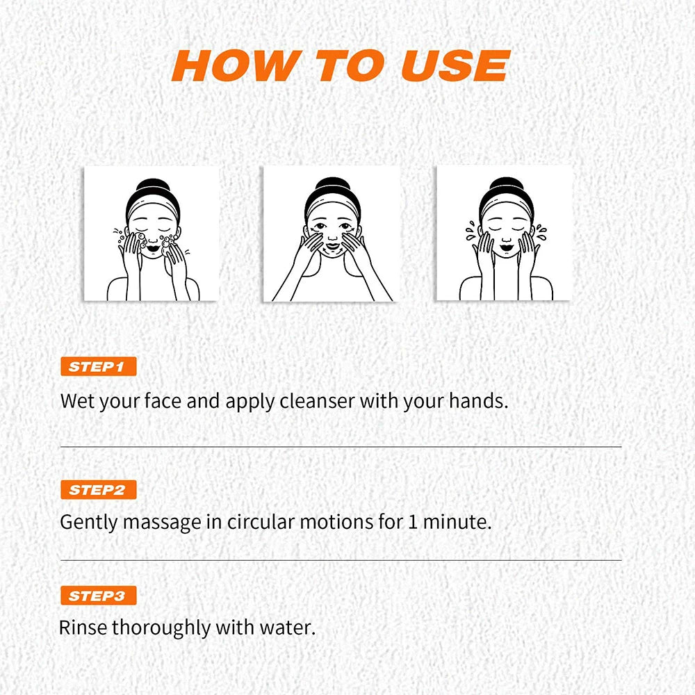 Limpador Facial de Cúrcuma Hidratante