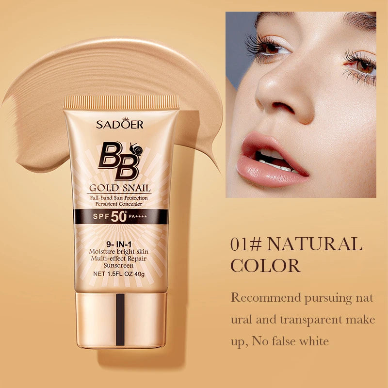 BB Cream Natural Glow- Cobertura Leve e Hidratação