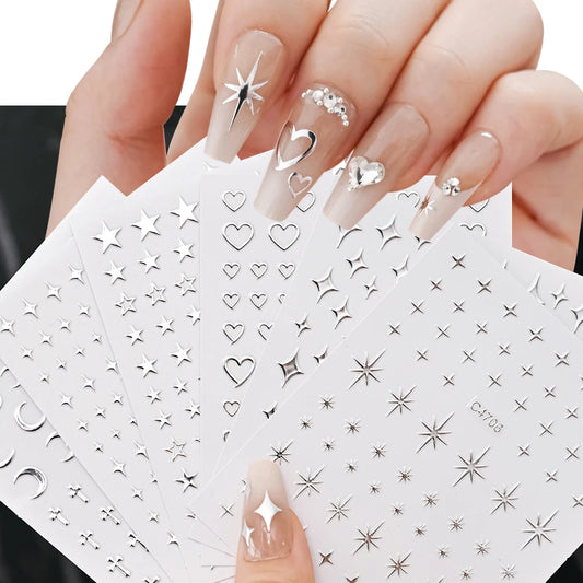 Adesivos Decorativos para Unhas- nail art fácil  elegante