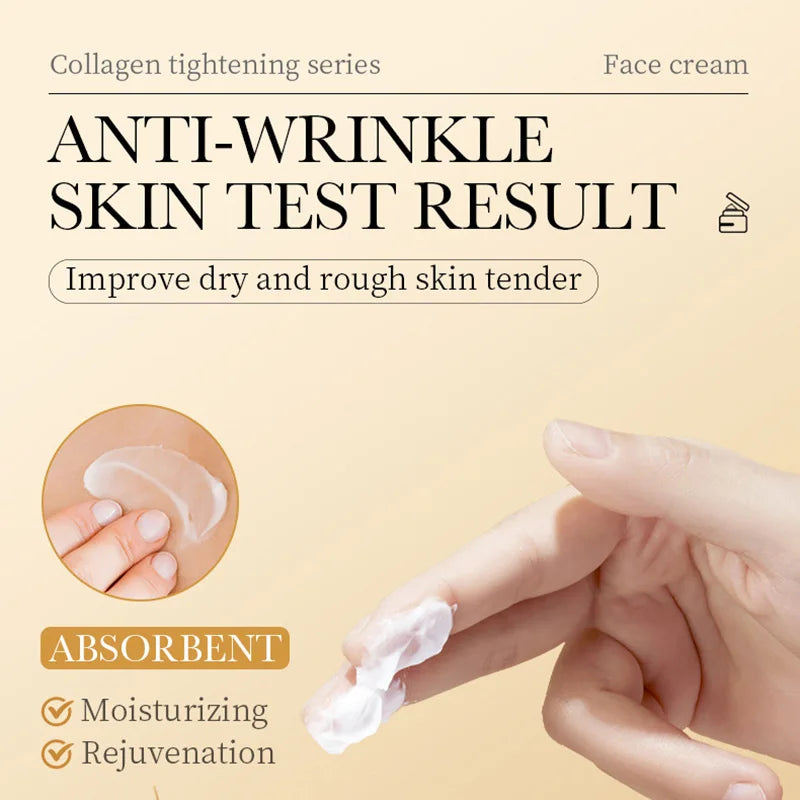 Creme Facial Firmador  Hidratante com Colágeno