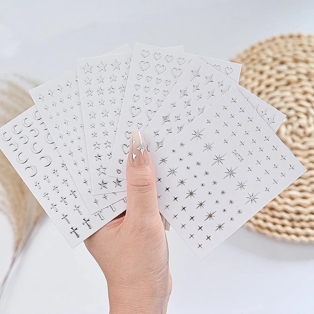 Adesivos Decorativos para Unhas- nail art fácil  elegante