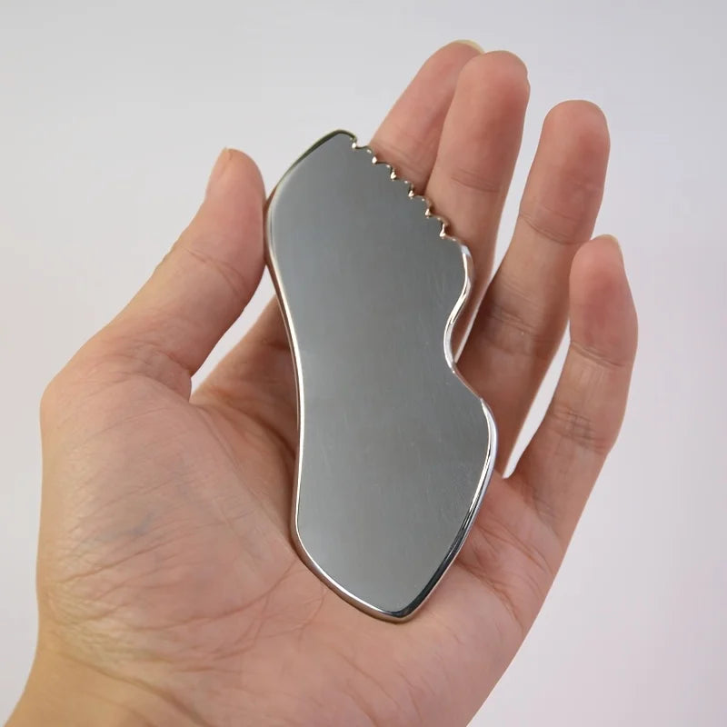 Gua Sha em Pedra Natural para Massagem Facial