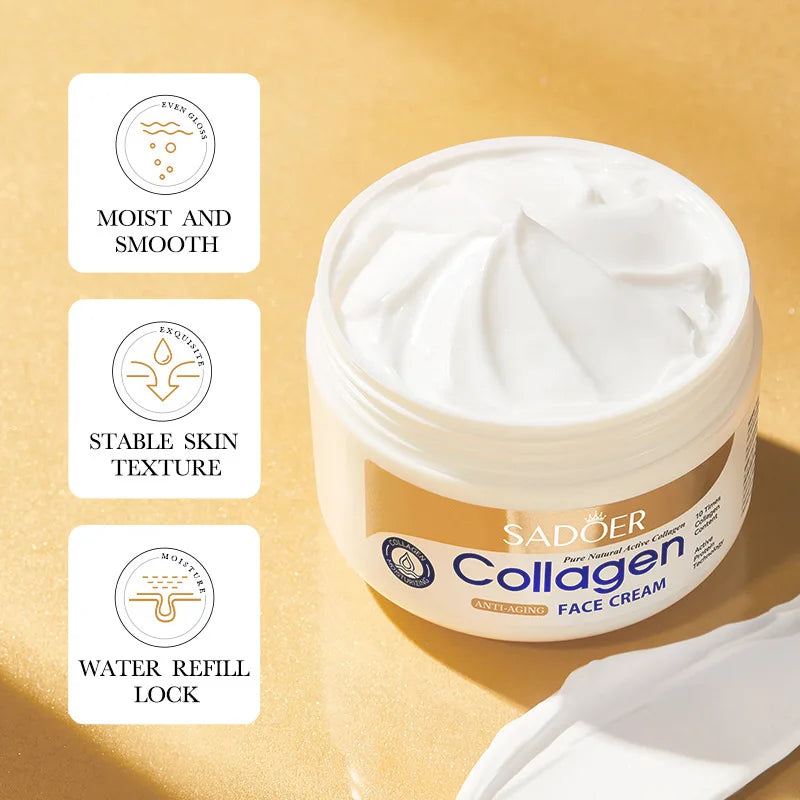 Creme Facial Firmador  Hidratante com Colágeno