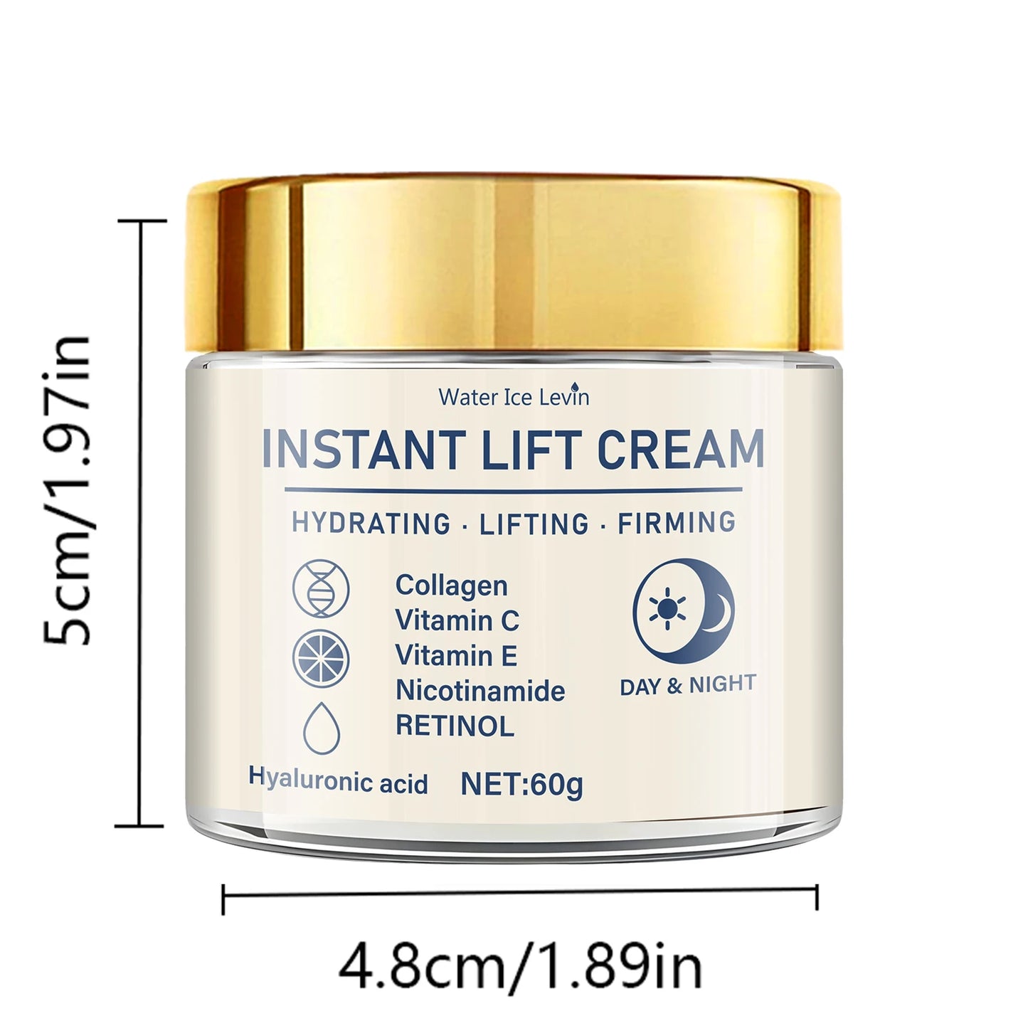 Creme Facial Firmador com Coláageno, Retinol e Ácido Hialurônico