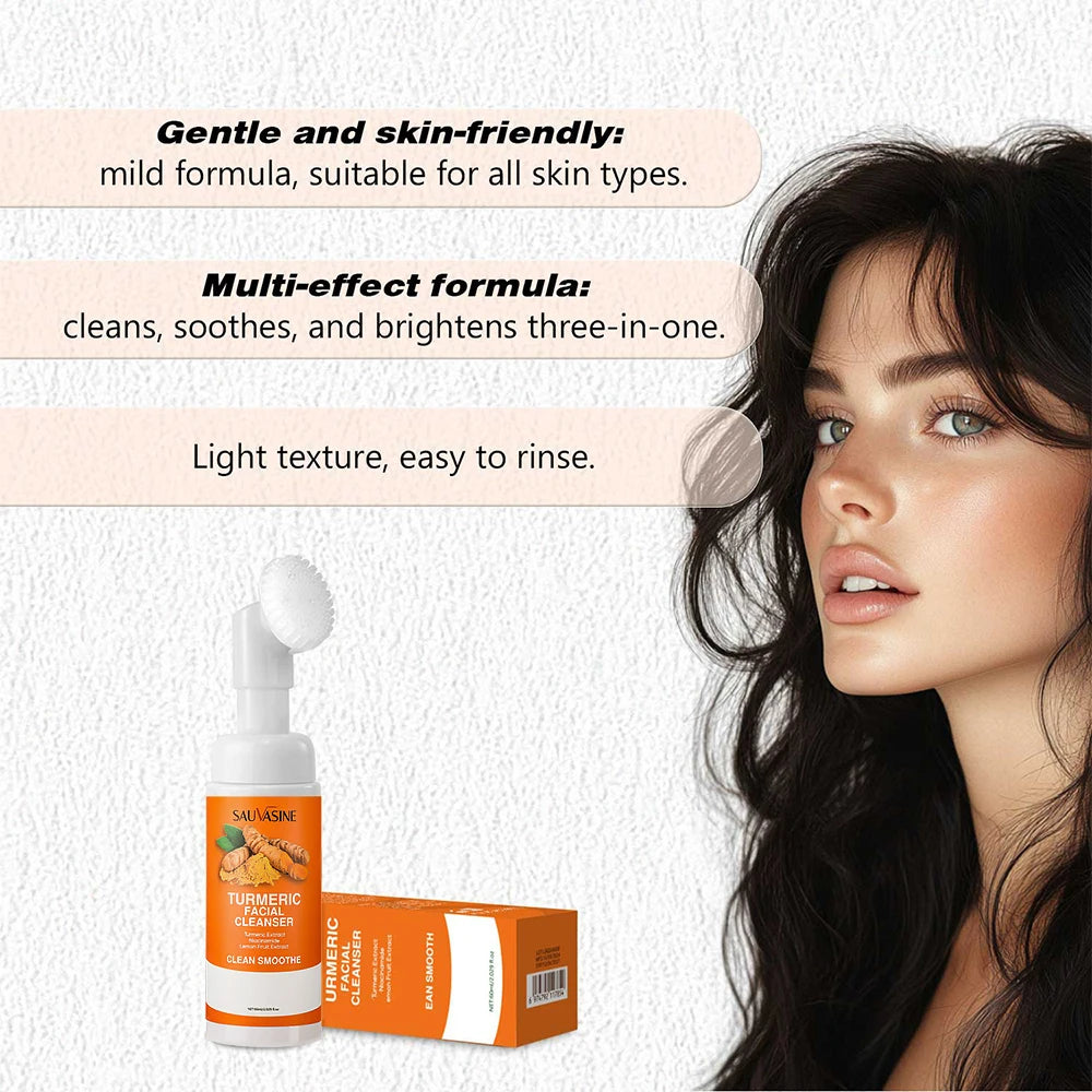 Limpador Facial de Cúrcuma Hidratante