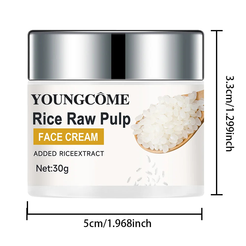 Rice Cream- Creme de Arroz Hidratante para o Rosto