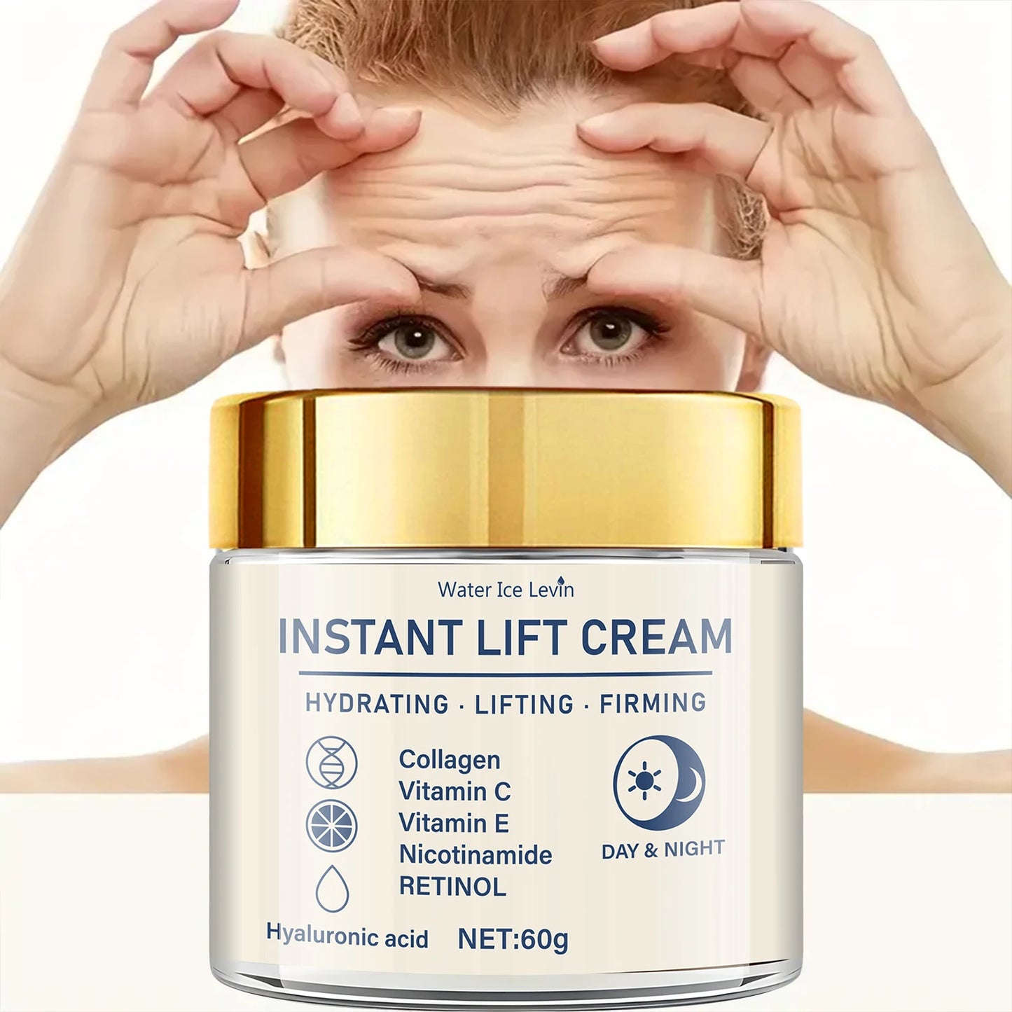 Creme Facial Firmador com Coláageno, Retinol e Ácido Hialurônico