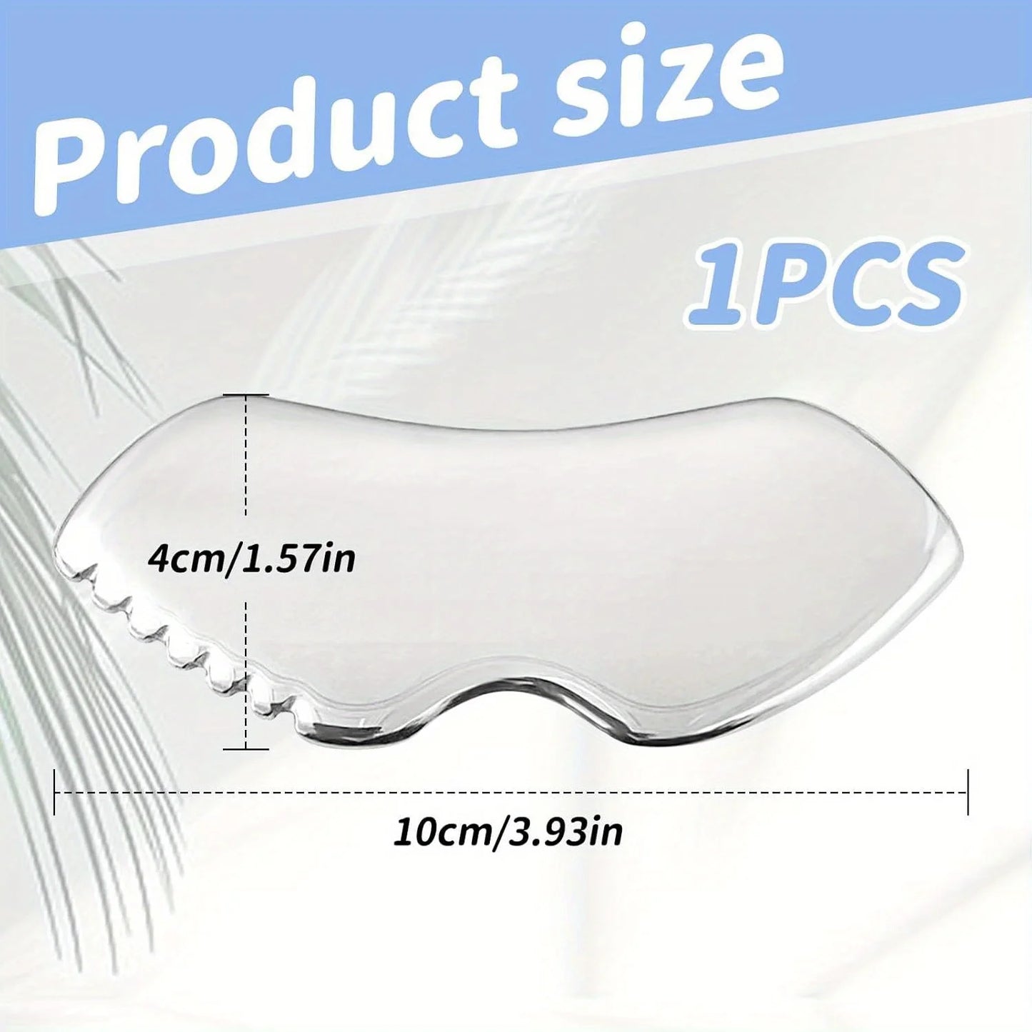 Gua Sha em Pedra Natural para Massagem Facial
