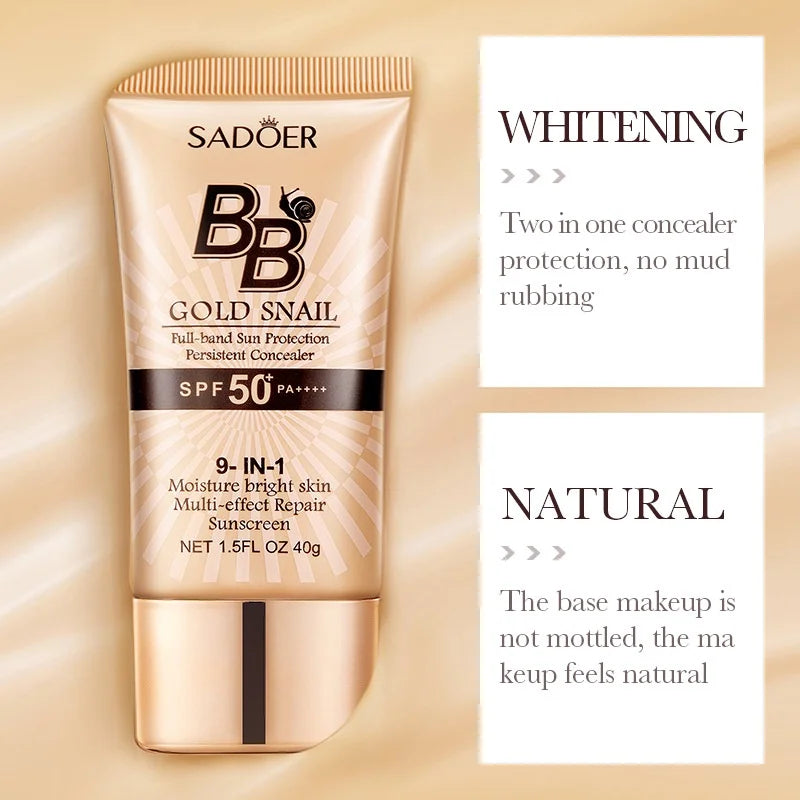 BB Cream Natural Glow- Cobertura Leve e Hidratação