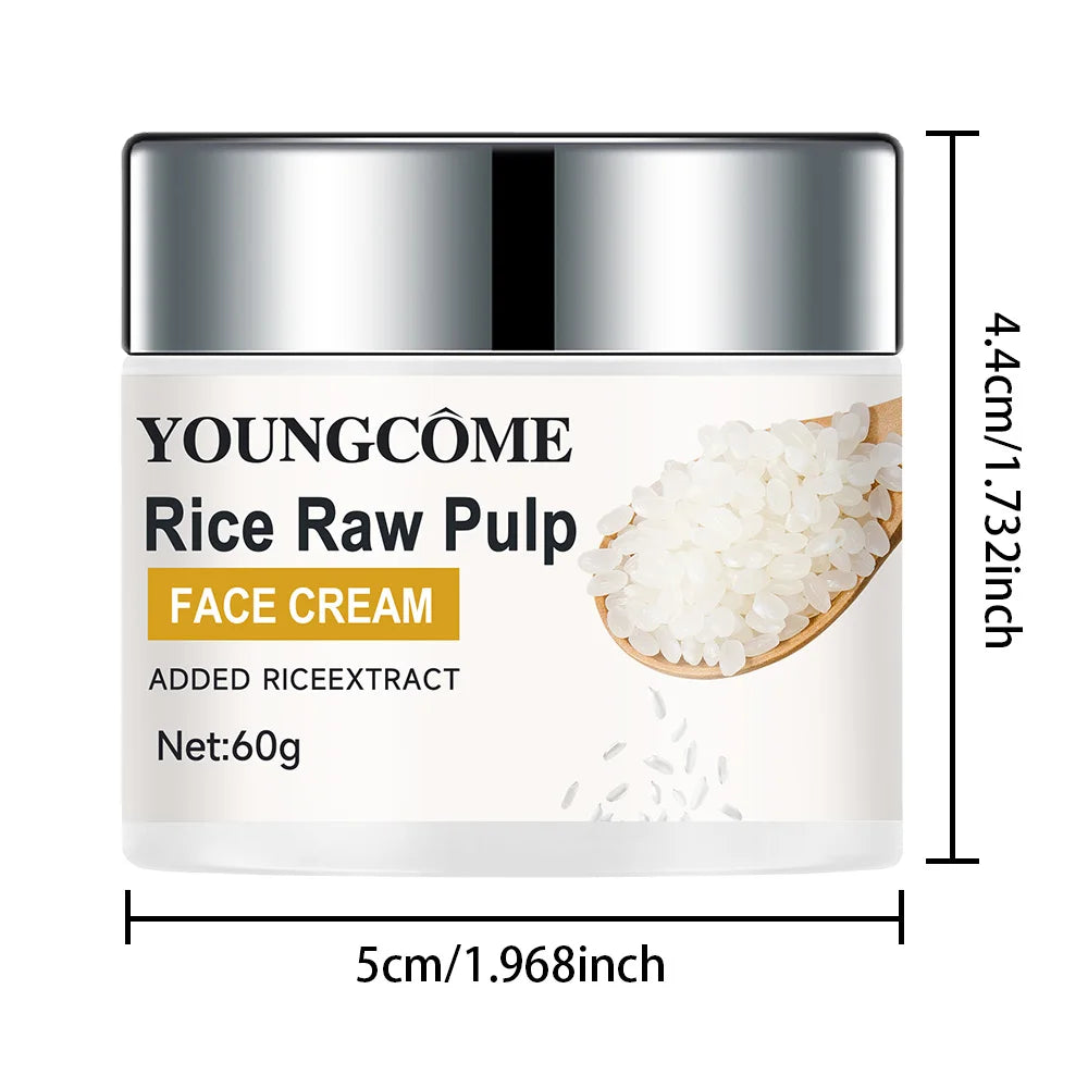 Rice Cream- Creme de Arroz Hidratante para o Rosto