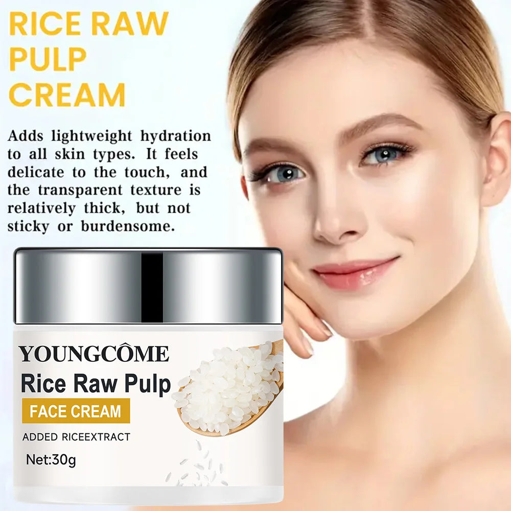 Rice Cream- Creme de Arroz Hidratante para o Rosto