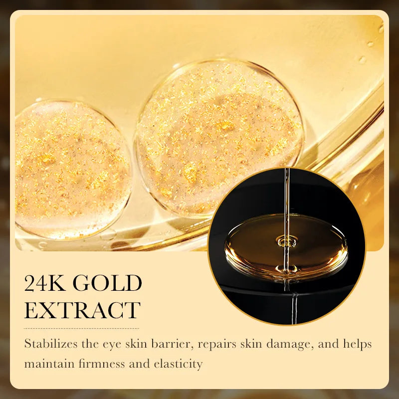 D24 Gold Creme de olhos com Ácido Hialurônico- Hidratação e Cuidado Intensivo