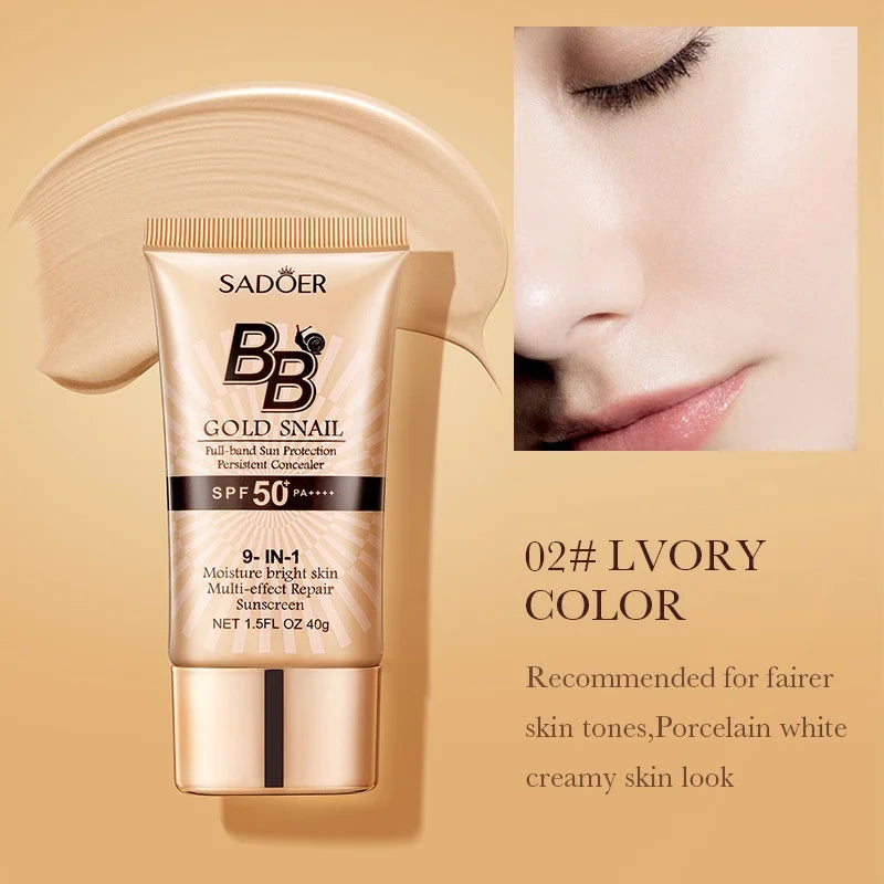BB Cream Natural Glow- Cobertura Leve e Hidratação